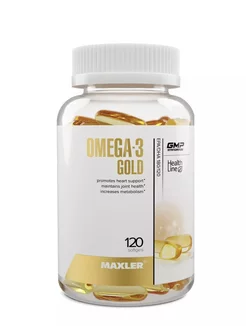 Жирные кислоты в капсулах Omega-3 Gold 120 капс