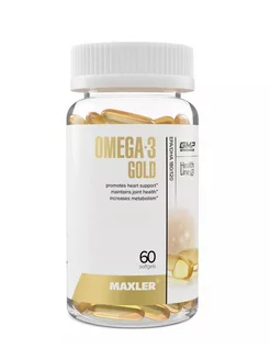 Жирные кислоты в капсулах Omega-3 Gold 60 капс