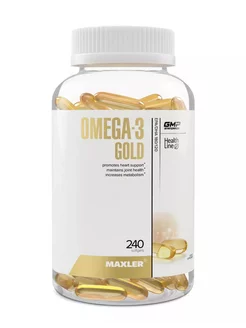 Жирные кислоты в капсулах Omega-3 Gold 240 капс