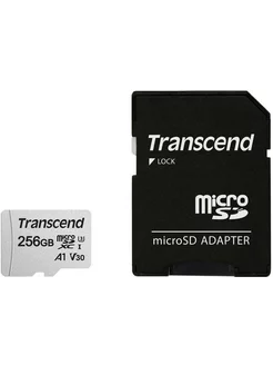 Карта памяти microSDXC 300S Class 10 UHS-I U3 256GB + ADP