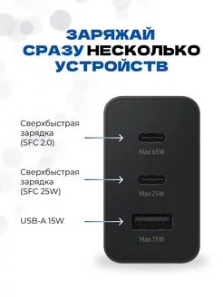 Быстрая зарядка Samsung 65w