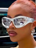 Солнцезащитные очки модные y2k (тренд 2024) бренд ИП Санникова Е.И продавец 