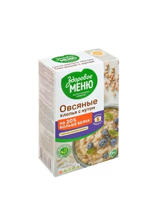 Хлопья овсяные Экстра, с нутом, 400г