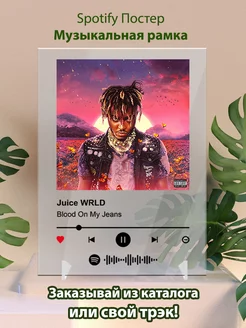 Спотифай постер Juice WRLD - Blood on my jeans