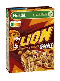 Завтрак готовый Lion Cereals карамель и шоколад, 400 г