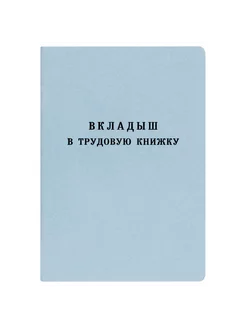 Бланк Вкладыш в трудовую книжку