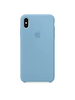 Apple iPhone XS Силиконовый Чехол (Cornflower)