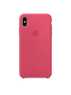 Apple iPhone XS Силиконовый Чехол (Hibiscus)