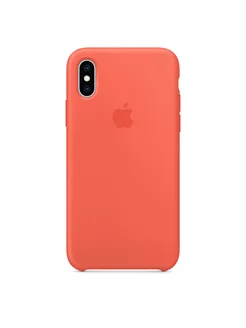 Apple iPhone XS Силиконовый Чехол (Nectarine)