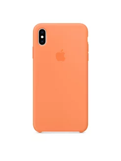 Apple iPhone XS Max Силиконовый Чехол (Papaya)