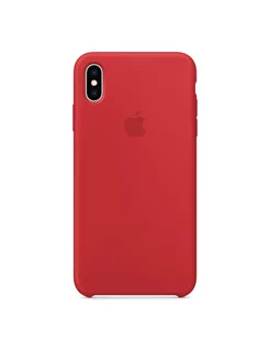 Apple iPhone XS Max Силиконовый Чехол (Red)