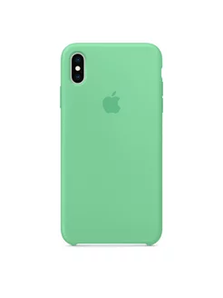 Apple iPhone XS Max Силиконовый Чехол (Spearmint)