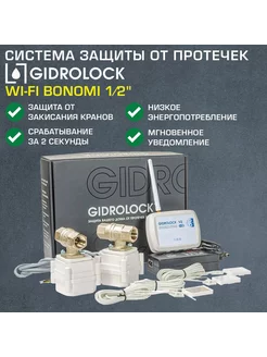 Комплект Wi-Fi с 2 кранами 1 2" Bonomi 12V