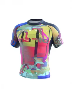 Рашгард Neon Abstract SS - Multicolor