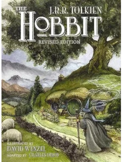 The Hobbit Illustrated edition J.R.R Tolkien Дж.Р.Р Толкин