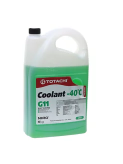 Антифриз зеленый -40C 5кг G11 NIRO Coolant