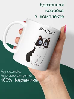 Кружка с котиком