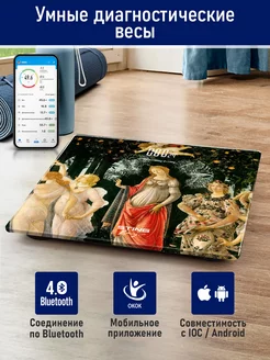 Умные весы диагностические с Bluetooth 25х21