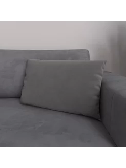 Подушка Салон Трон, 40х60 см, серая