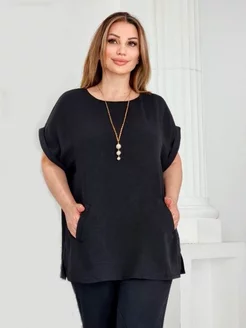 Блузка нарядная plus size кофта