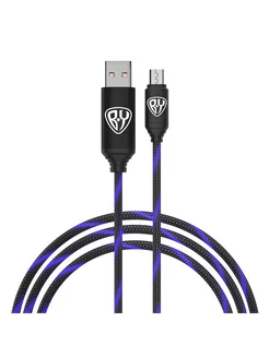 Кабель для зарядки Micro USB светящийся