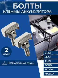 Болты клеммы аккумулятора для автомобилей VAG, FORD 2 шт