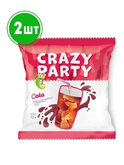 Мармелад жевательный фигурный "Cola" 70 гр. 2шт