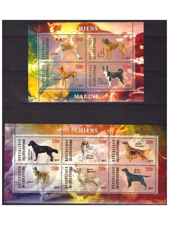 Почтовые марки Кот-дИвуар 2013 г Собаки MNH(**)