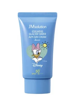 Солнцезащитный крем SPF50 Edelweiss Glacier Water Alps Moist