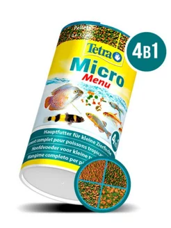 Корм-набор для рыб TetraMicro Menu 100мл, 65г