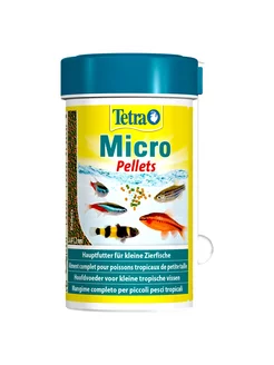 Micro Pellets корм для мелких видов рыб 100 мл