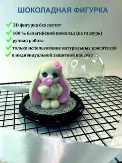 Шоколадная фигурка - съедобное украшение для торта