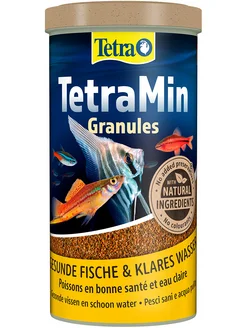 TETRAMIN GRANULES корм гранулы для всех видов рыб 1 л