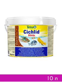 CICHLID STICKS корм палочки для всех видов цихлид 10 л