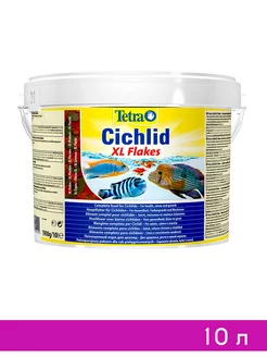 CICHLID XL FLAKES корм хлопья для всех видов цихлид 10 л