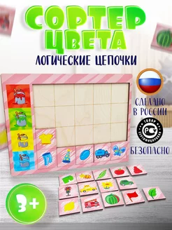 Сортер. "Учим цвета"