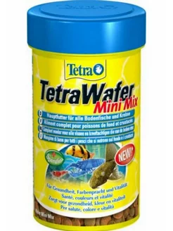 TetraWaferMix Mini Мини-чипсы для мелких донных рыб 100мл