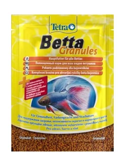 TetraBetta Granules корм для рыб в гранулах 5гр (sachet)*3шт