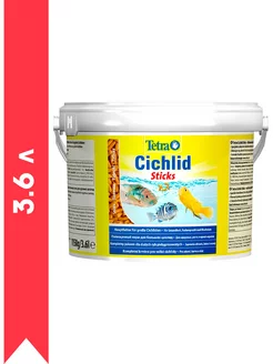 CICHLID STICKS корм палочки для всех видов цихлид 3,6 л