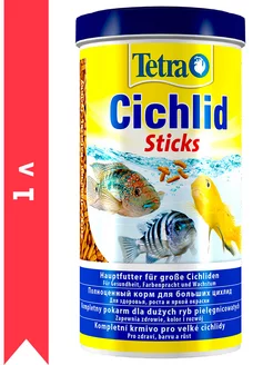 CICHLID STICKS корм палочки для всех видов цихлид 1 л