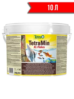 TETRAMIN XL FLAKES корм хлопья для всех видов рыб 10 л