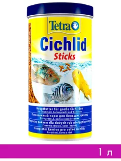 CICHLID STICKS корм палочки для всех видов цихлид 1 л