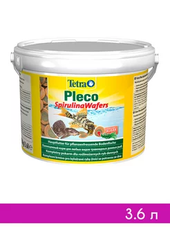 PLECO SPIRULINA WAFERS корм чипсы для донных рыб 3,6 л