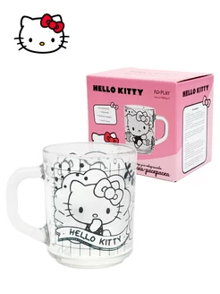 Кружка детская 230 мл, с красками Hello Kitty