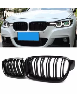 Решетка радиатора (ноздри) БМВ F30 F31 F35 BMW глянец