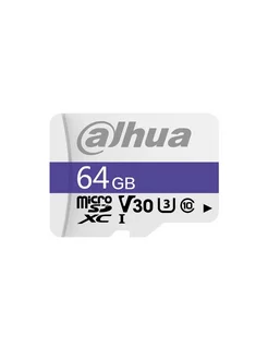 Карта памяти Micro SD 64 Гб DHI-TF-C100 64GB