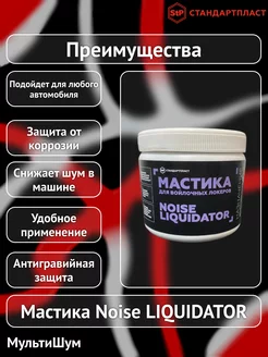 Шумоизоляция Мастика антикоррозийная NoiseLiquidator