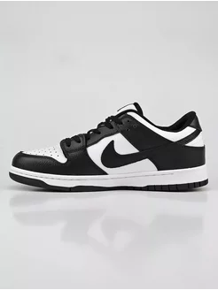 Кроссовки найк Dunk Low «Black White»