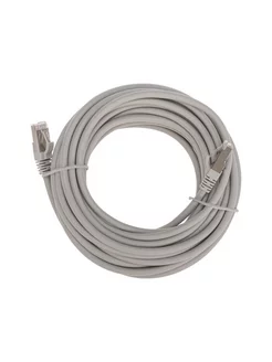 Патч-корд S, FTP CAT 6A, RJ45-RJ45, 28AWG, LSZH, серый, 7м