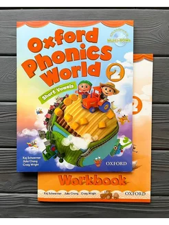 Комплект Oxford Phonics World 2 Level 2 Student Book+ WB+ CD